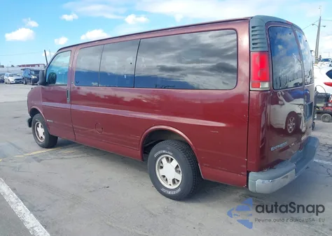 1998 Chevrolet Express z USA, uszkodzony, nr VIN 1GNFG15R6W1036174